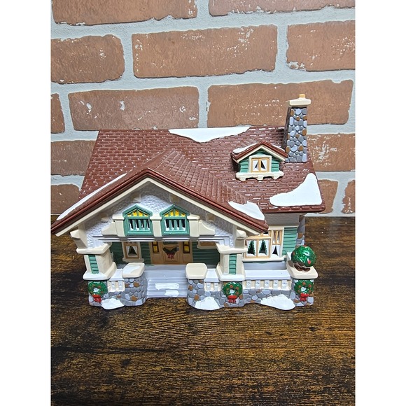 Department 56 Craftsman Cottage 1992 Architecture Series Retired Collection - Picture 1 of 14